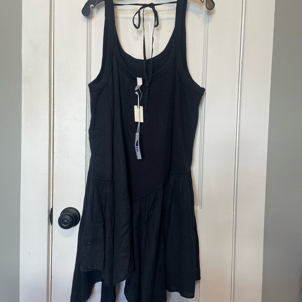 Daily Practice Asymmetrical Black Dress size L. NWT - Picture 5 of 8
